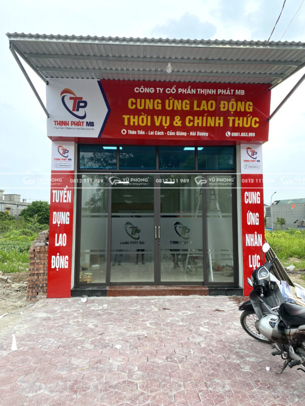 Đơn vị làm biển ở Cẩm Giàng