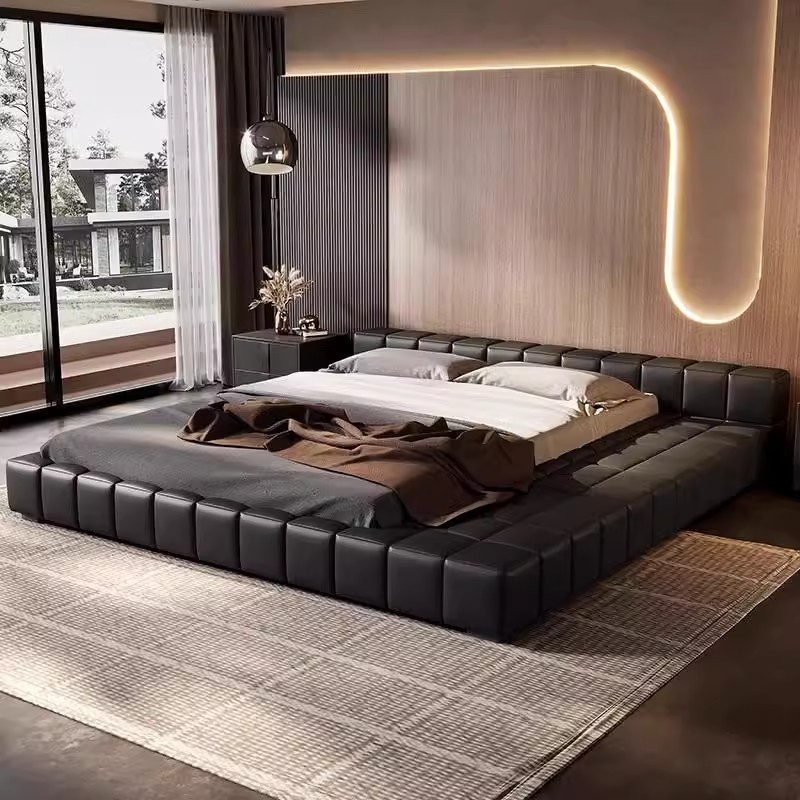 Giường Da Sinh Thái – Phong Cách Ý Tối Giản ODGN27