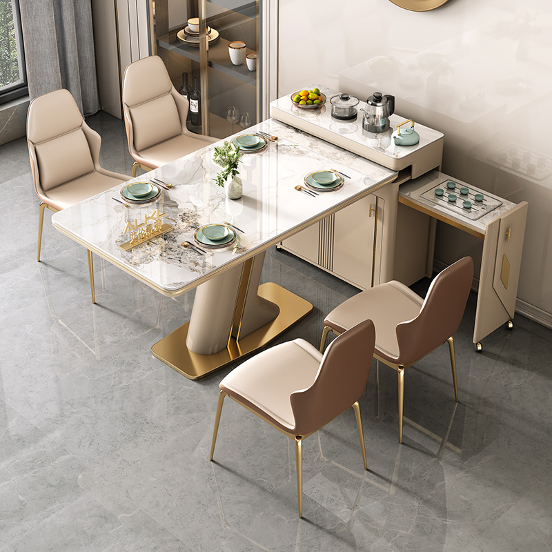 BỘ BÀN ĂN KẾT HỢP BÀN ĐẢO ERICA – DP13