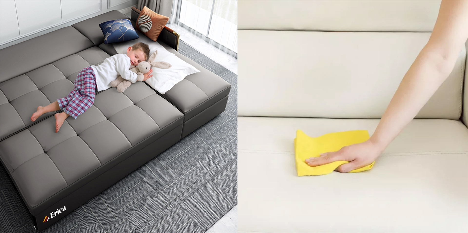MẸO TẨY VẾT BẨN TRÊN "SOFA GIƯỜNG DA" TẠI NHÀ ĐƠN GIẢN, HIỆU QUẢ