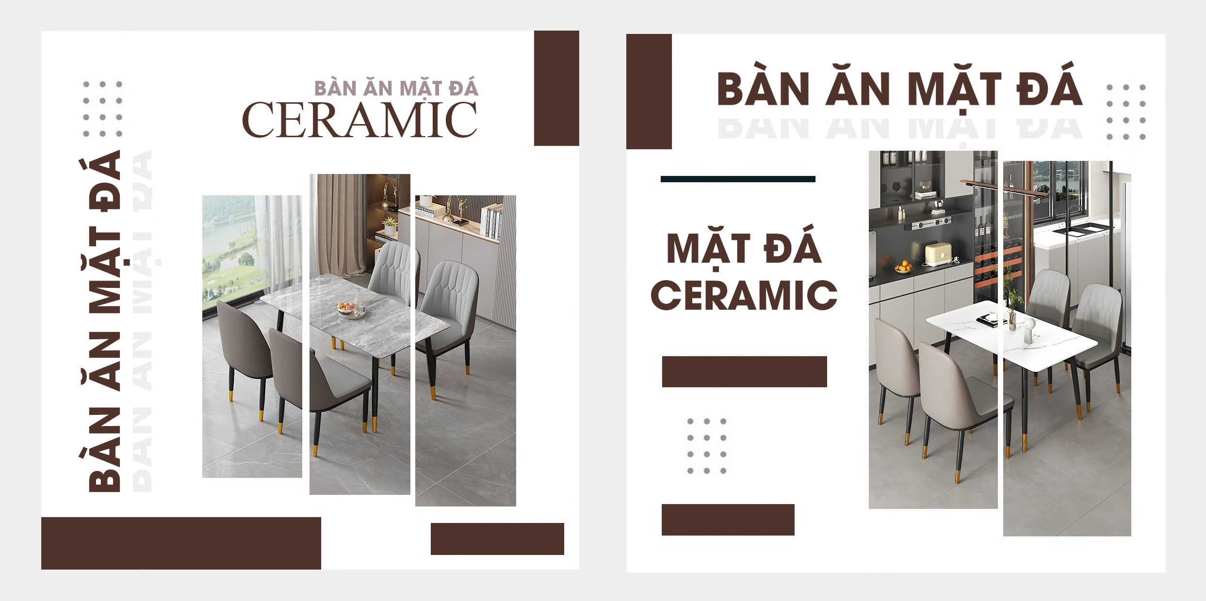 TOP 4 CHIẾC BÀN ĂN MẶT ĐÁ CERAMIC ĐẸP SANG TRỌNG HIỆN CÓ CỦA NHÀ ERICA