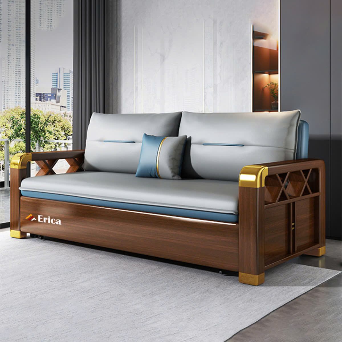 GIƯỜNG SOFA THÔNG MINH CAO CẤP ERICA - EC1